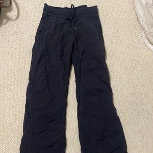 Lululemon dance studio pants black size 6